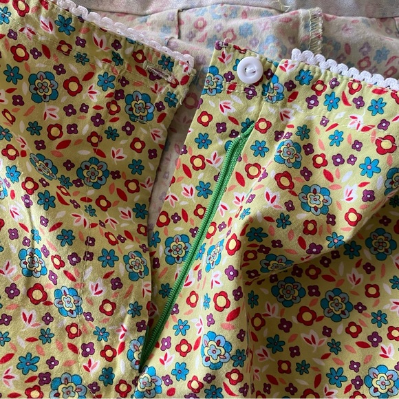 Y2K Fairy Garden Floral Capris - Picture 5 of 9